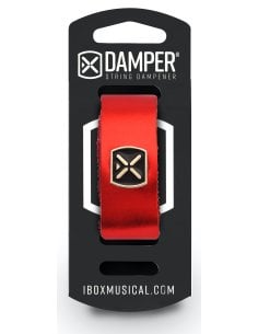 IBOX MUSICAL DAMPER DM SM04 METALLIC RED LEATHER
