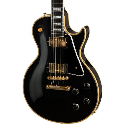 GIBSON 57 LES PAUL CUSTOM EBONY VOS
