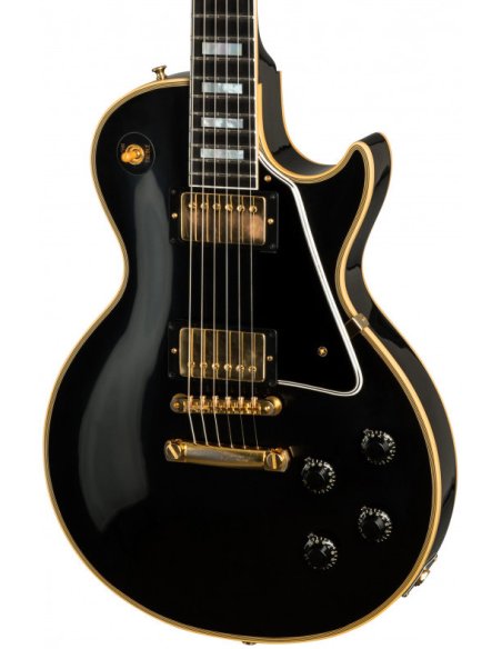 GIBSON 57 LES PAUL CUSTOM EBONY VOS GIBSON 57 LES PAUL CUSTOM EBONY VOS