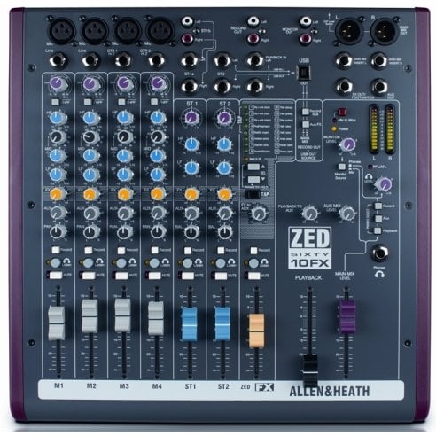 ALLEN & HEATH ZED60 10FX