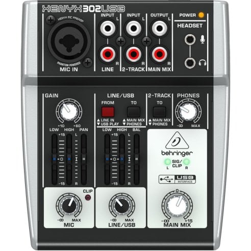 BEHRINGER XENYX 302USB