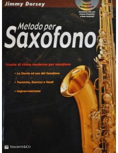 DORSEY METODO SASSOFONO + CD (PER ALTO)