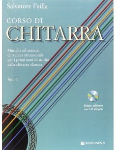 FAILLA CORSO DI CHITARRA VOLUME 1 + CD