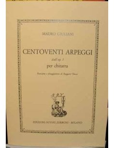 GIULIANI 120 ARPEGGI OPERA 1 (CHIESA)