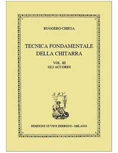 CHIESA TECNICA FONDAMENTALE VOLUME 3  - ACCORDI