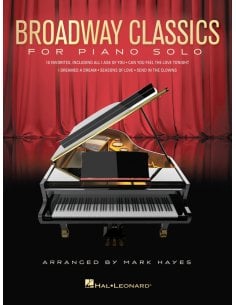 AAVV BROADWAY CLASSIC FOR PIANO SOLO ARRANGIAMENTO HAYES