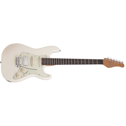 SCHECTER NICK JOHNSTON TRADITIONAL HSS ATOMIC SNOW
