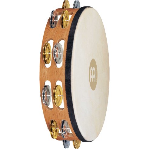 MEINL TAH2M-SNT TAMBURELLO 16 PIATTINI LEGA - PELLE CAPRA