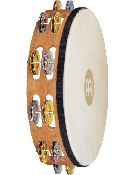 MEINL TAH2M-SNT TAMBURELLO 16 PIATTINI LEGA - PELLE CAPRA MEINL TAH2M-SNT TAMBURELLO 16 PIATTINI LEGA - PELLE CAPRA
