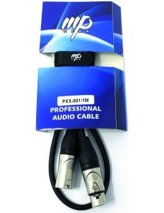 MP GEAR PXX-001/1M CAVO MICROFONICO XLR/XLR 1MT