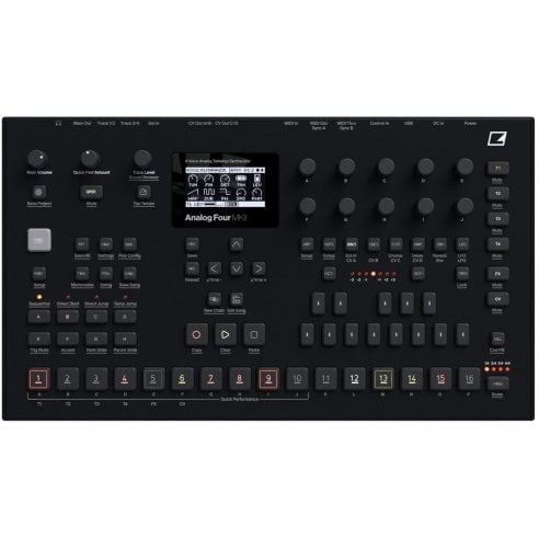 ELEKTRON ANALOG FOUR MK II BLACK