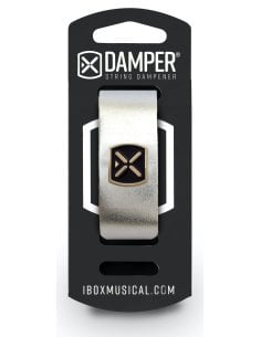 IBOX MUSICAL DAMPER DM SM01 METALLIC SILVER LEATHER