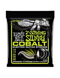 ERNIE BALL 2728 COBALT REGULAR SLINKY 7 CORDE