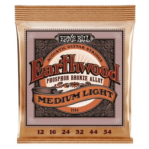ERNIE BALL 2146 EARTHWOOD PHOSPHOR BRONZE 12/54