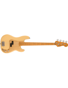SQUIER 40TH ANNIVERSARY P BASS SATIN VINTAGE BLONDE