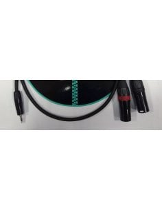 ZZIPP YZZX100 CAVO MINI JACK ST 3.5 2 XLR MASCHIO 1 METRO