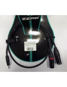 ZZIPP YZZX300 CAVO MINI JACK ST 3.5 2 XLR MASCHIO 3 METRI
