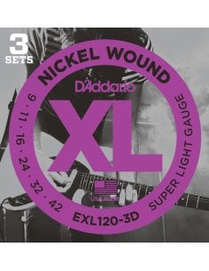 D'ADDARIO EXL120-3D