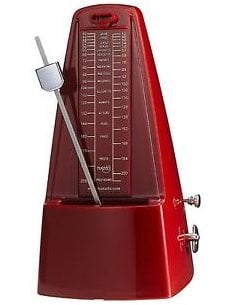 CHERUB WSM330RED METRONOMO PIRAMIDALE ROSSO CON CAMPANELLO