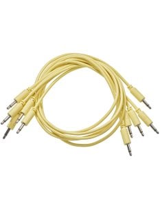 BLACK MARKET MODULAR PATCH CABLE 75 CM. 5-PACK YELLOW