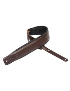 LEVY'S DM1PD-DBR LEATHER STRAP DARK BROWN