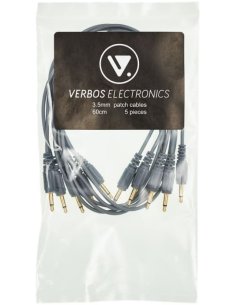 VERBOS ELECTRONICS CABLE 60CM. GREY 5 PACK