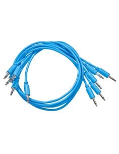 BLACK MARKET MODULAR PATCH CABLE 50 CM. 5-PACK BLUE