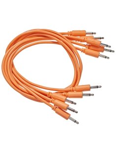 BLACK MARKET MODULAR PATCH CABLE 50 CM. 5-PACK ORANGE