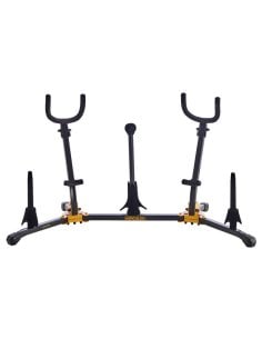 HERCULES DS538B 2 SAX, 1 SOPRANO, 2 CLARINO/FLAUTO STAND 2