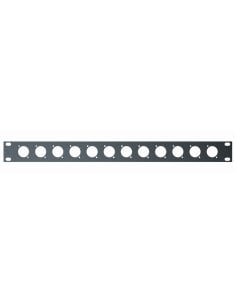 QUIK LOK RS243 SPACE RACK 12 XLR HOLES