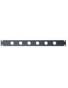 QUIK LOK RS290 PANNELLO 1U 6 FORI  PER XLR