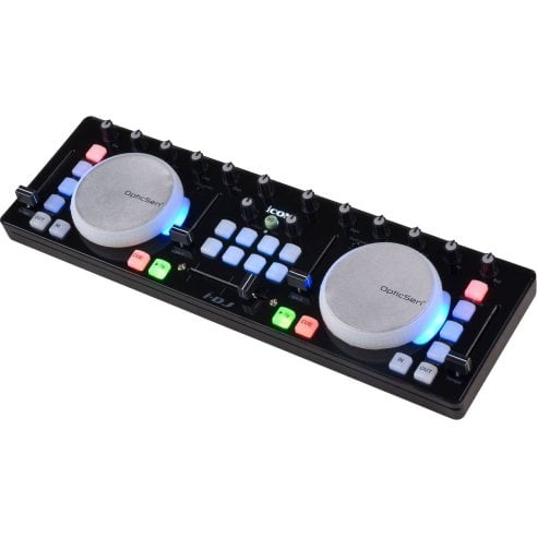 ICON I-DJ BLACK MIDI CONTROLLER