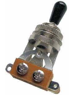 PARTS PLANET BTG CR BK SELETTORE 3 POSIZIONI PER GIBSON© LES PAUL© - NERO