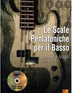 TAZZINO SCALE PENTATONICHE PER BASSO + CD