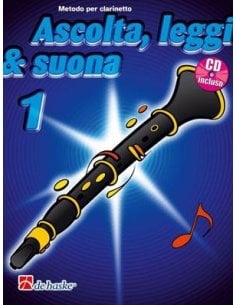 KASTELEIN ASCOLTA LEGGI SUONA  - CLARINETTO V. 1 + CD