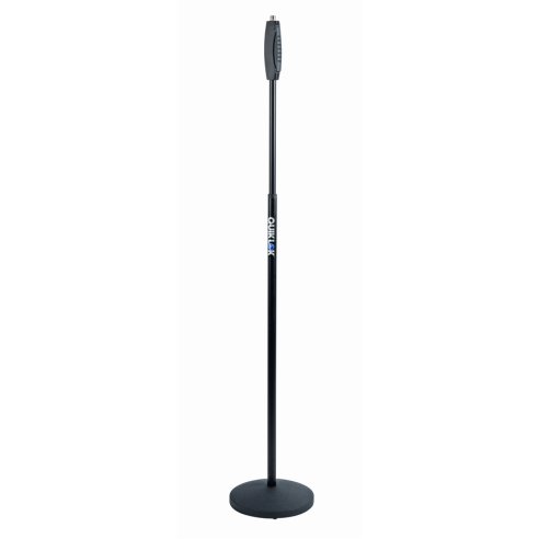 QUIK LOK A988 ASTA MICROFONICA BASE TONDA ONE HAND