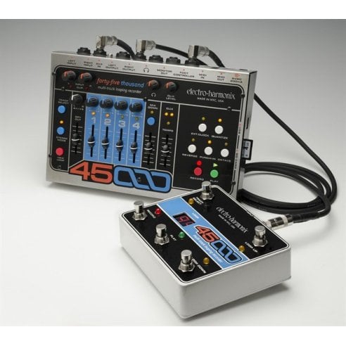 ELECTRO HARMONIX 45000 MULTITRACK LOOPER + FOOTCONTROLLER