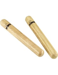 NINO PERCUSSION WOOD CLAVES MEDIUM 574