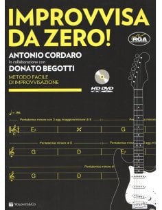 CORDARO/BEGOTTI IMPROVVISA DA ZERO + DVD