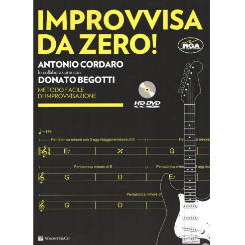 CORDARO/BEGOTTI IMPROVVISA DA ZERO + DVD