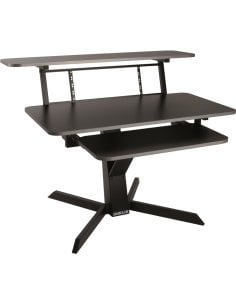 QUIK LOK Z460 WORKSTATION 3 RIPIANI CON RACK NERO