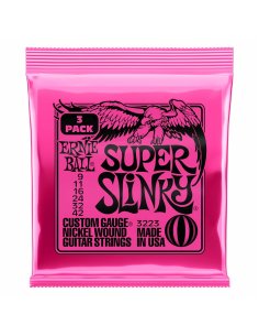ERNIE BALL 3223 SUPER SLINKY 3-PACK