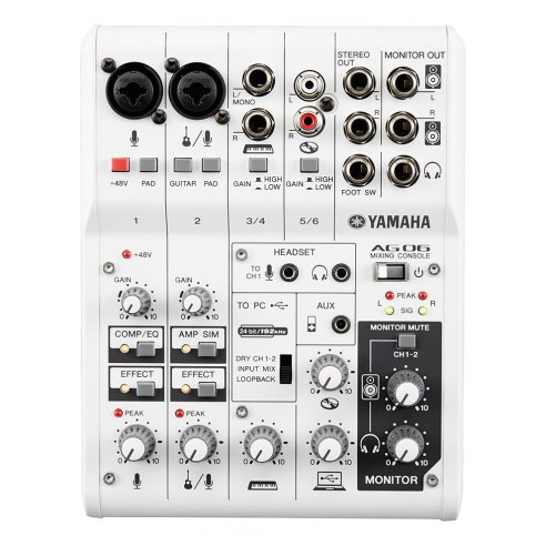 YAMAHA AG06 INTERFACCIA AUDIO USB 2.0
