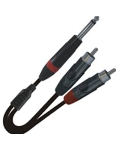 ZZIPP YZZM100 CAVO JACK MONO 2 RCA 1 METRO