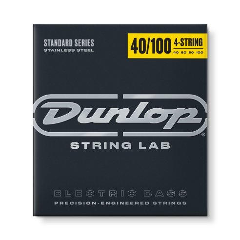 JIM DUNLOP DBS40100 BASS SS LIGHT-4/SET