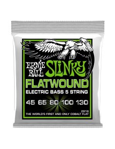 ERNIE BALL 2816 FLATWOUND EXTRA SLINKY BASS 5 STRINGS
