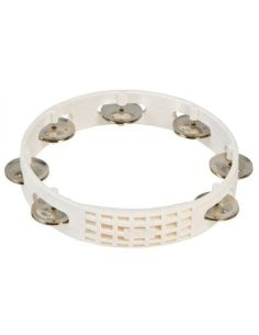 LP A182 TAMBURELLO PLASTICA 8" BIANCO