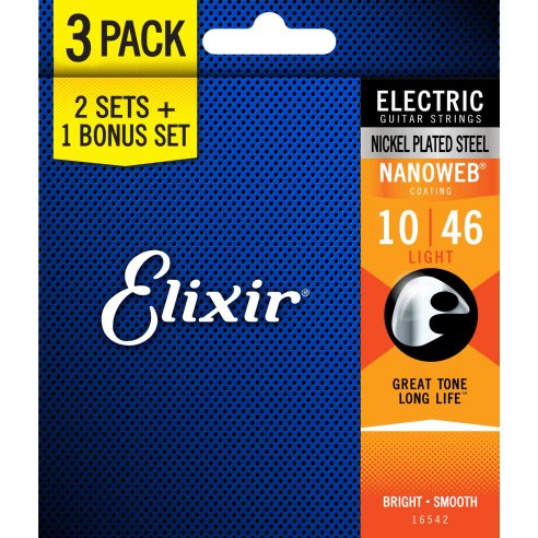 ELIXIR 16542 SET TRE MUTE 12052 LIGHT 10-46 ELECTRIC