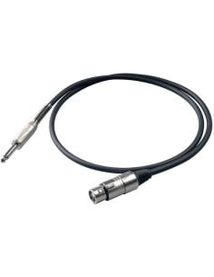 PROEL BULK 200LU5 CAVO XLR FEMM JACK MONO 5 METRI