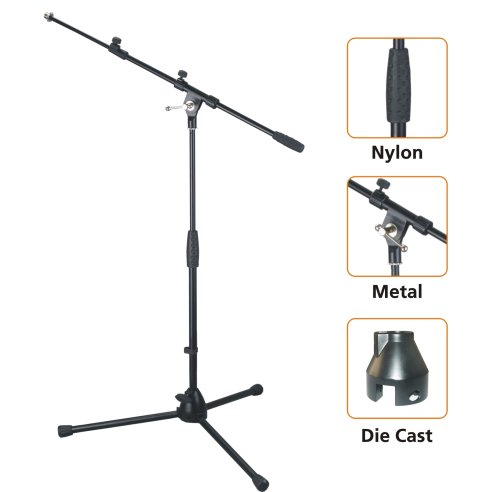 MP GEAR MS014 ASTA MICROFONICA GIRAFFA NANA TELESCOPICA